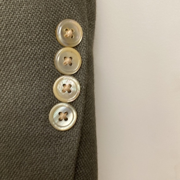 Oscar de la Renta Men's Blazer suit Jacket Sz 44 L Silk/Wool blend Event office - Picture 4 of 12